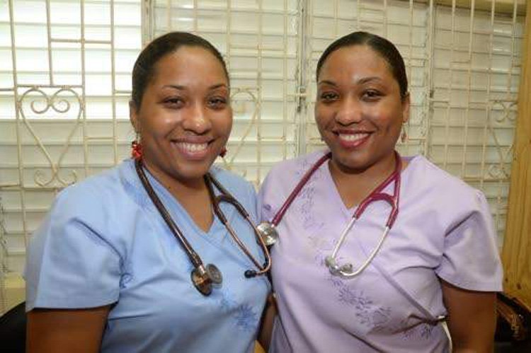 Identical twin doctors, Krystle and Kimberley Maragh, (29)