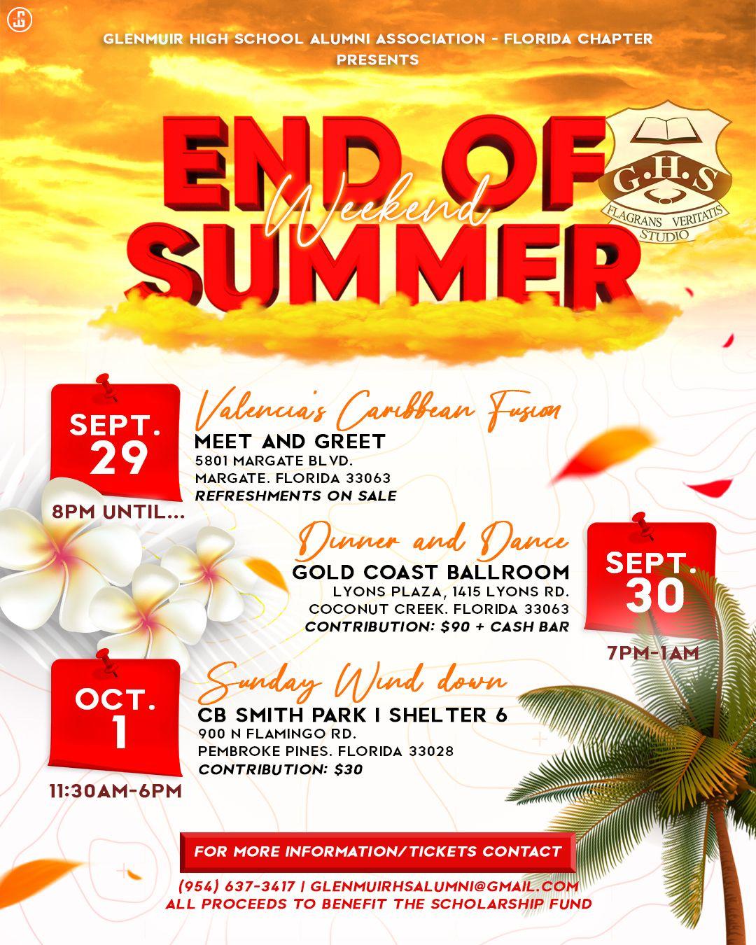 Florida Chapter - End of Summer Weekend