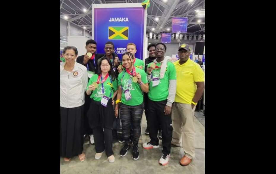 Glenmuir's Terrence Grant earns gold as a member of the national team at the Roboti