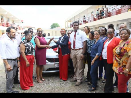 Glenmuir’s driver’s ed programme changes gears with car donation