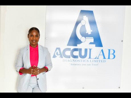 Dr Jackto-Tafari launched Accu Lab Diagnostics.